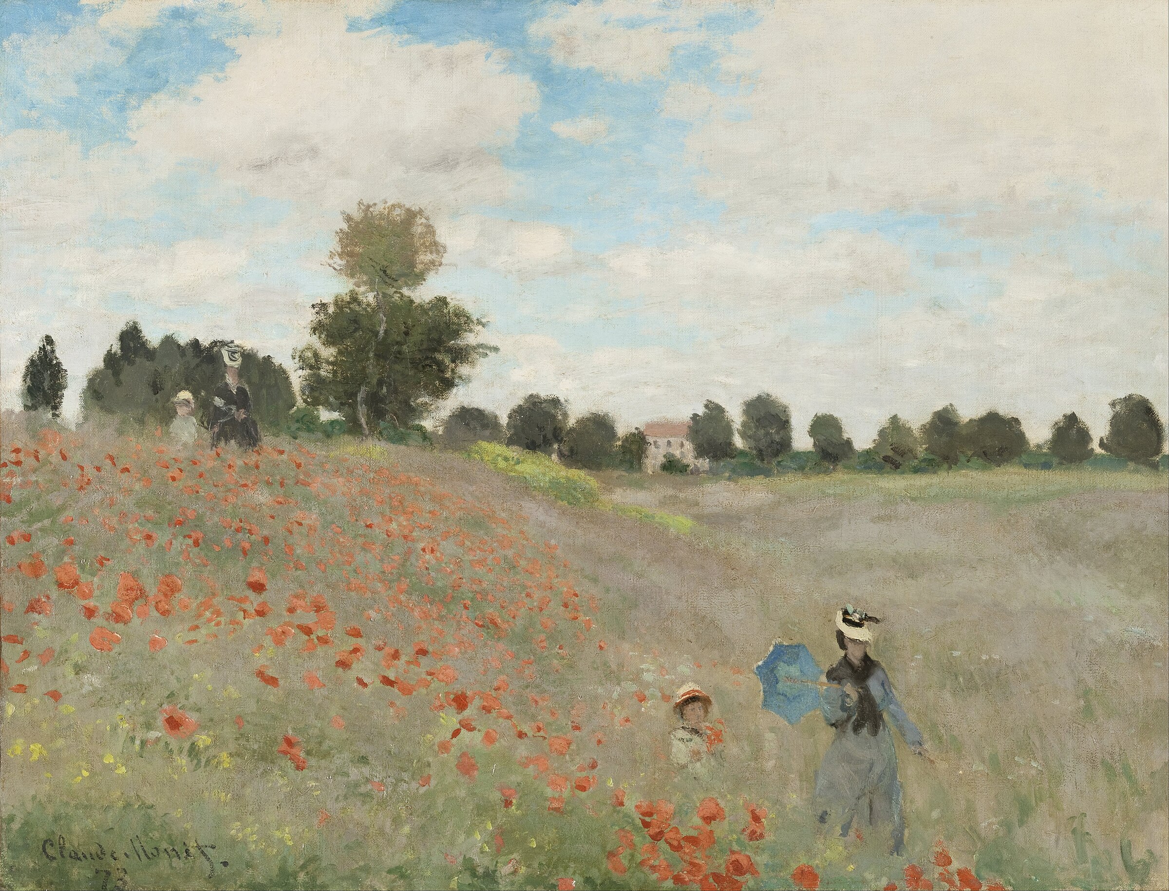 Poppy Field near Argenteuil