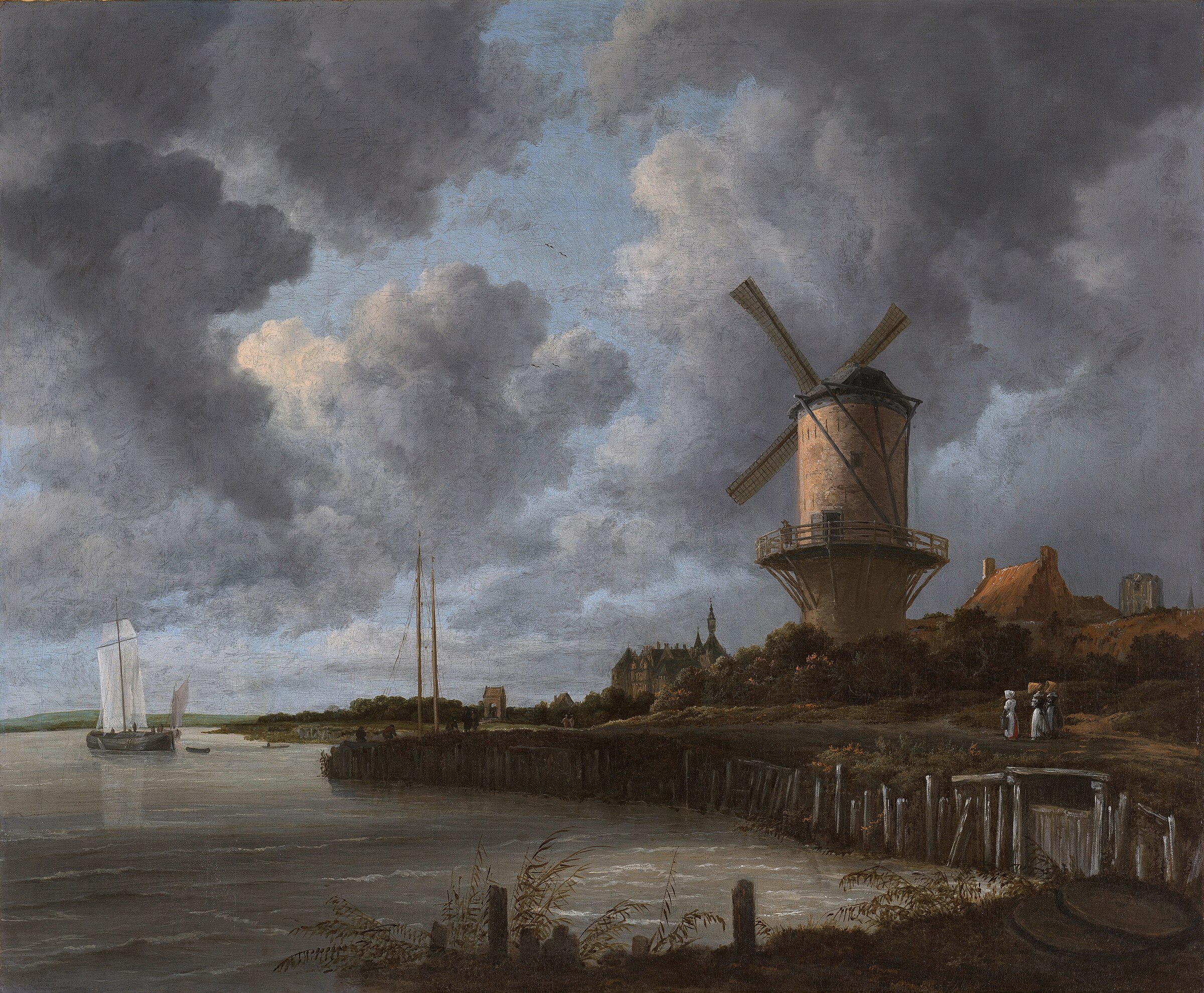 The Windmill at Wijk