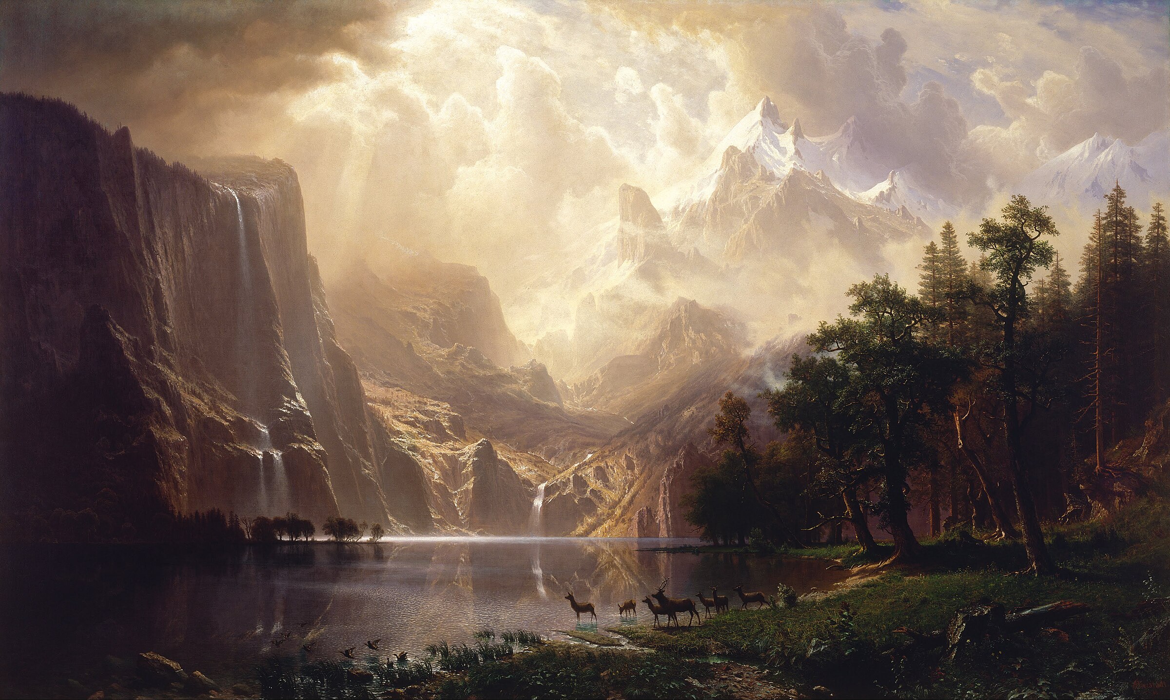 Among the Sierra Nevada