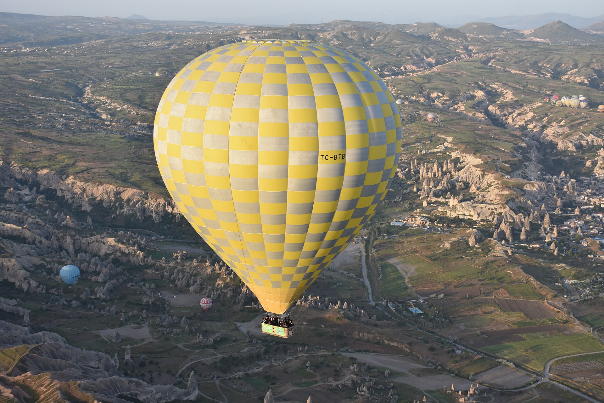 Balloons over Cappadocia